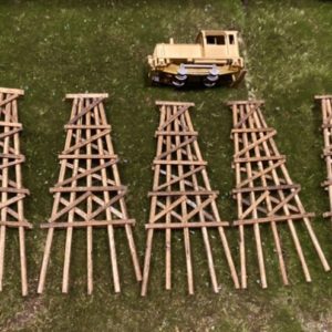 HO Scale (Wood Trustle Bents)