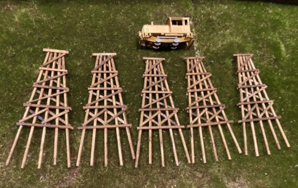 O Scale (Wood Trustle Bents)