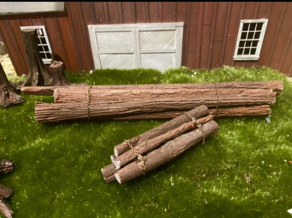 Lumber Log w/ Chains